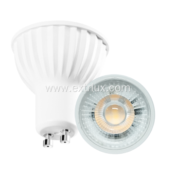 dimmable 5w cob led spotlights 38D gu10